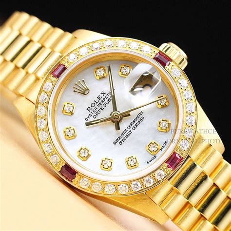 women's small gold rolex|used women's gold Rolex watches.